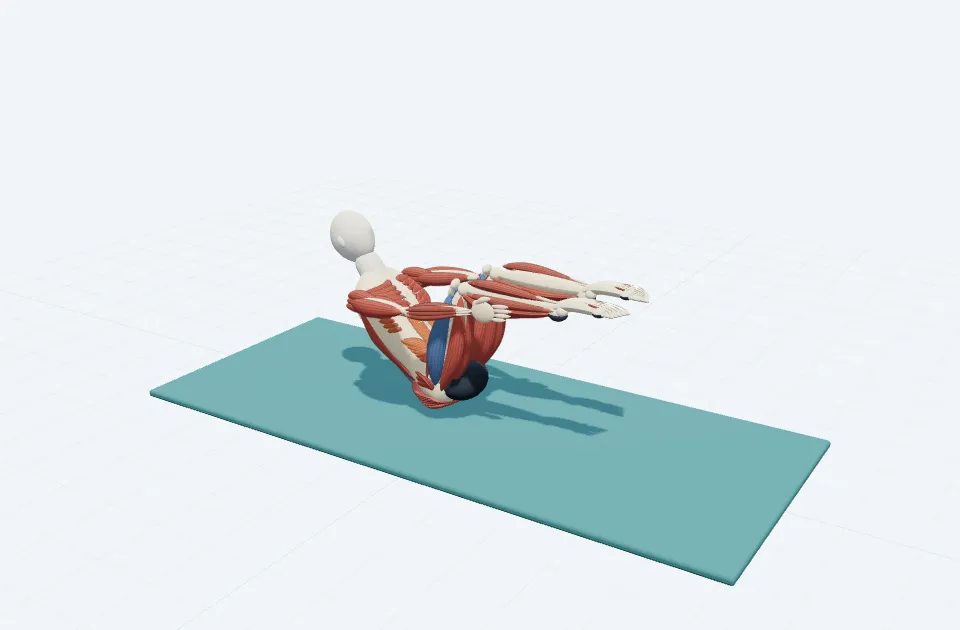 ティーザー・プレップの動作の一場面を示す3D模式図